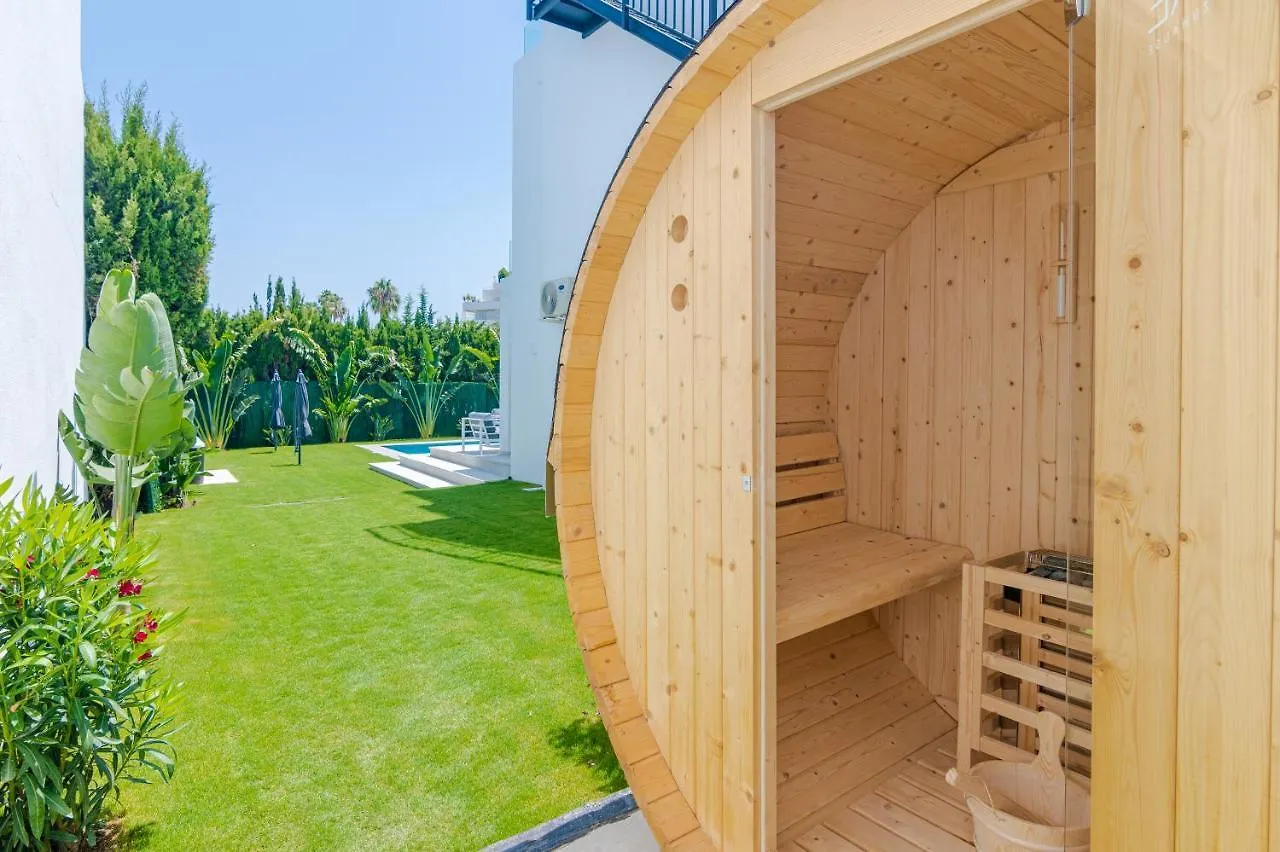 Apartman Luxury Villa With Heated Pool, Jacuzzi, Sauna And More Marbella Spanyolország